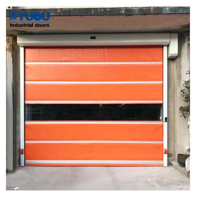 Galvanized Fabric High Speed Roller Shutter Door 6X6m Fast Action 60Hz