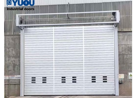 Modern Rapid High Speed Roller Shutter Door Auto 380V Eco Friendly IP55 8m Width
