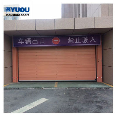 Modern Rapid High Speed Roller Shutter Door Auto 380V Eco Friendly IP55 8m Width