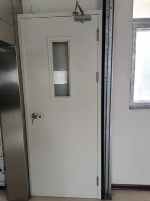 Metal Galvanized Steel Door Stainless Steel Fire Rated Steel Door Fireproof