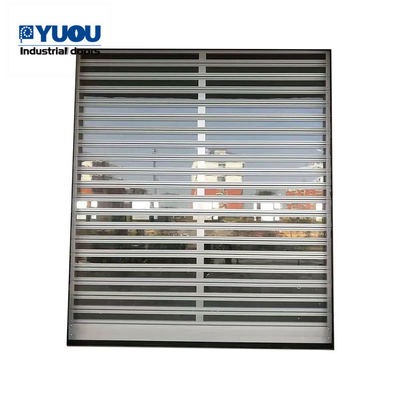 Exterior Automatic Shutter Wind Resistant High Speed Door 8m Aluminum Alloy 35m/s