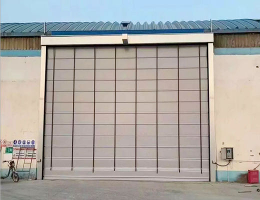 Warehouse High Speed Roller Shutter Door With Radar