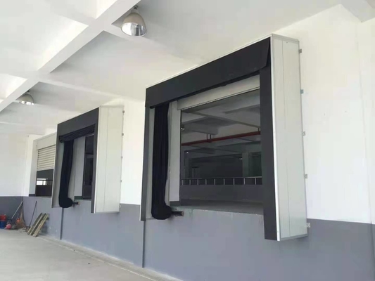 Adjustable Inflatable RAL9003 Loading Dock Seals For Logistics Warehouse Or Loading Bays