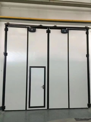 Automatic Sandwich Panel Thermal Insulated Folding Door For Fire Station Center